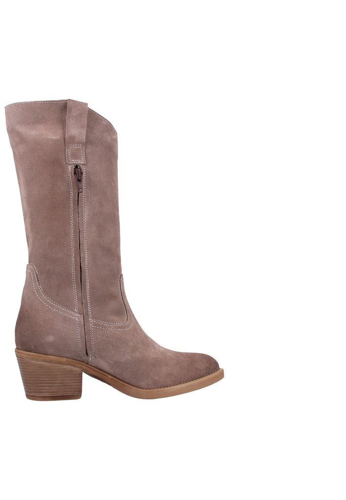 ILC Stiefel Leder Beige