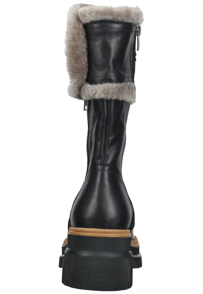 ILC Stiefel Leder Schwarz