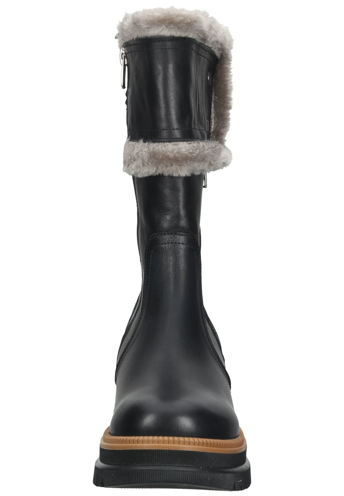 ILC Stiefel Leder Schwarz