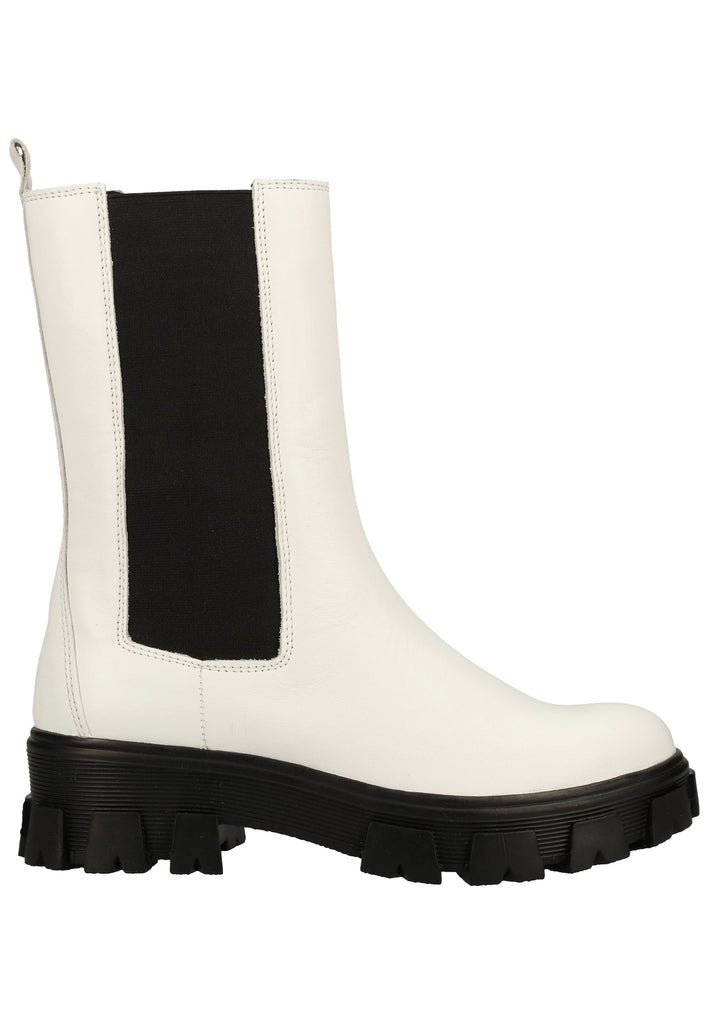 ILC Stiefel Leder/Textil Weiß