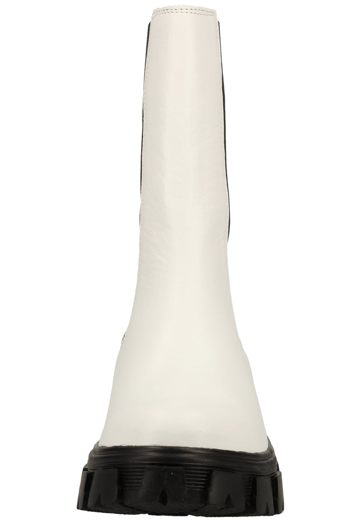ILC Stiefel Leder/Textil Weiß