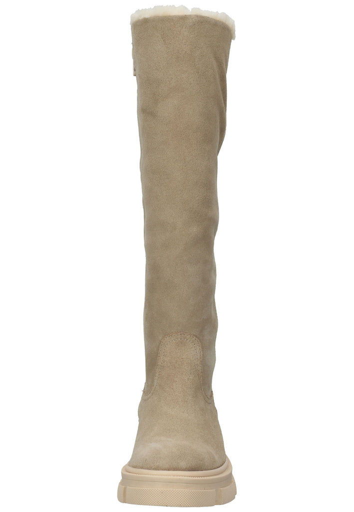 ILC Stiefel Veloursleder Taupe Warmfutter