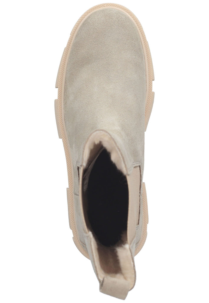 ILC Stiefel Veloursleder/Textil Taupe