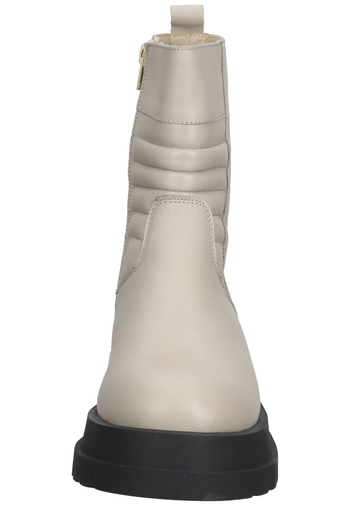 ILC Stiefelette Leder Beige/Schwarz