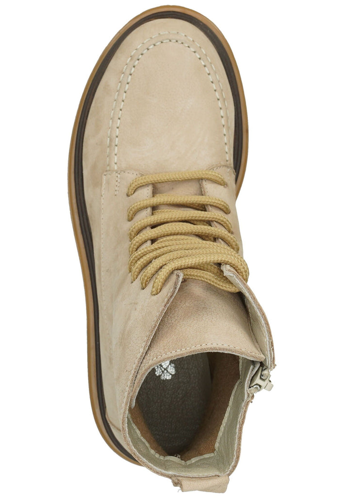 ILC Stiefelette Leder Beige Warmfutter