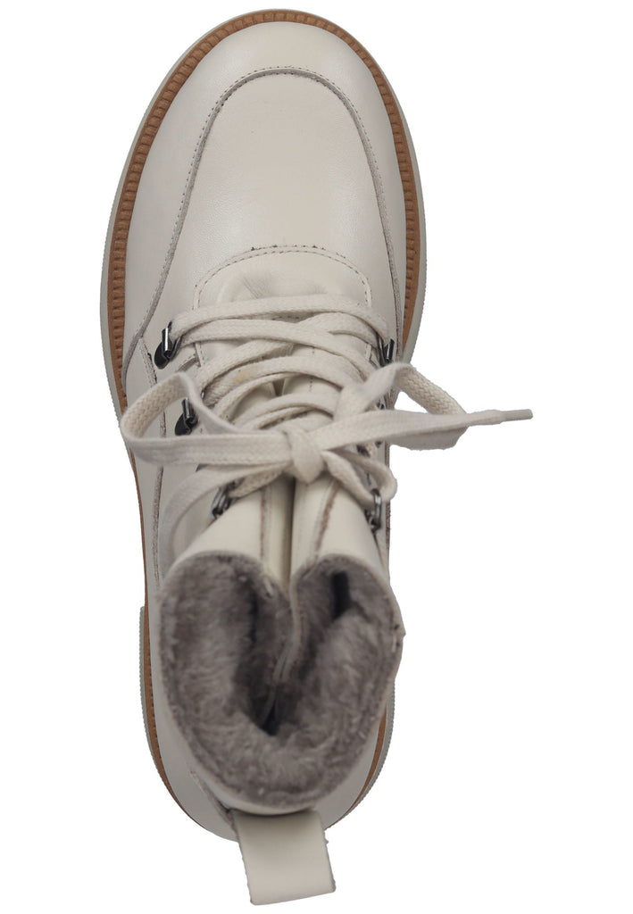 ILC Stiefelette Leder Beige Warmfutter