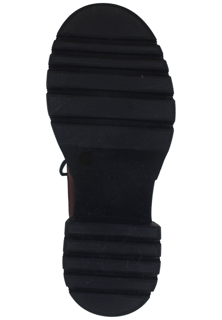 ILC Stiefelette Leder Bordeaux Warmfutter