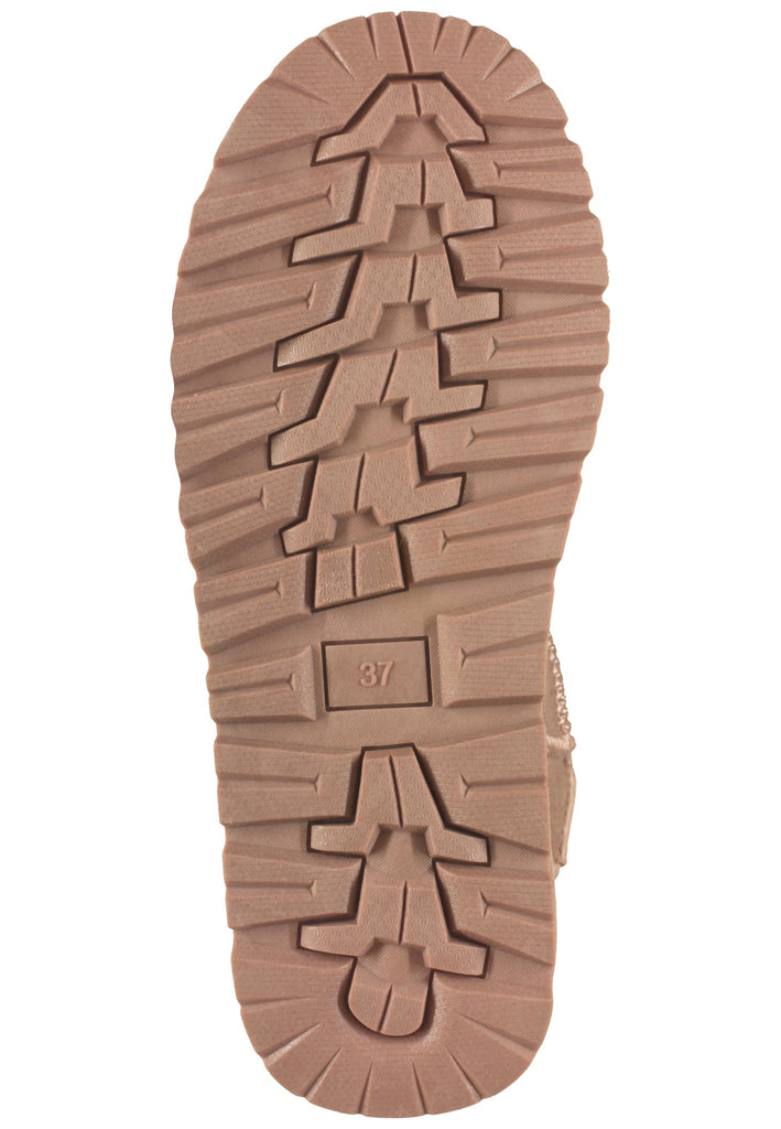 ILC Stiefelette Leder Lilac Warmfutter