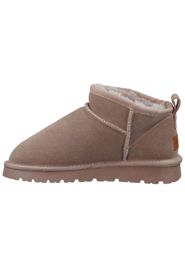 ILC Stiefelette Leder Lilac Warmfutter