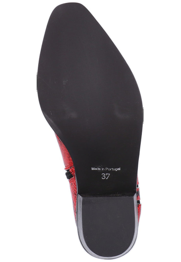 ILC Stiefelette Leder Rot