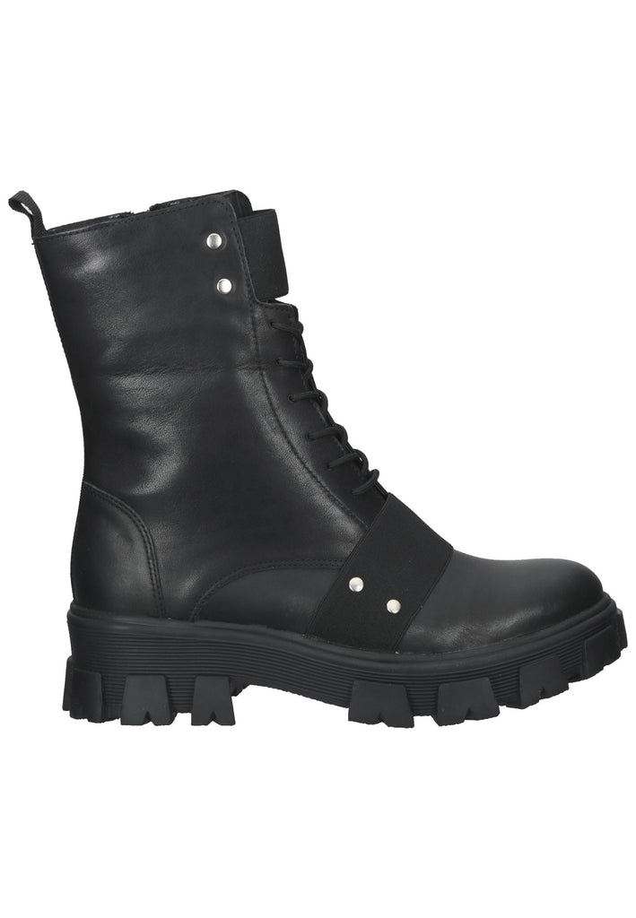 ILC Stiefelette Leder Schwarz