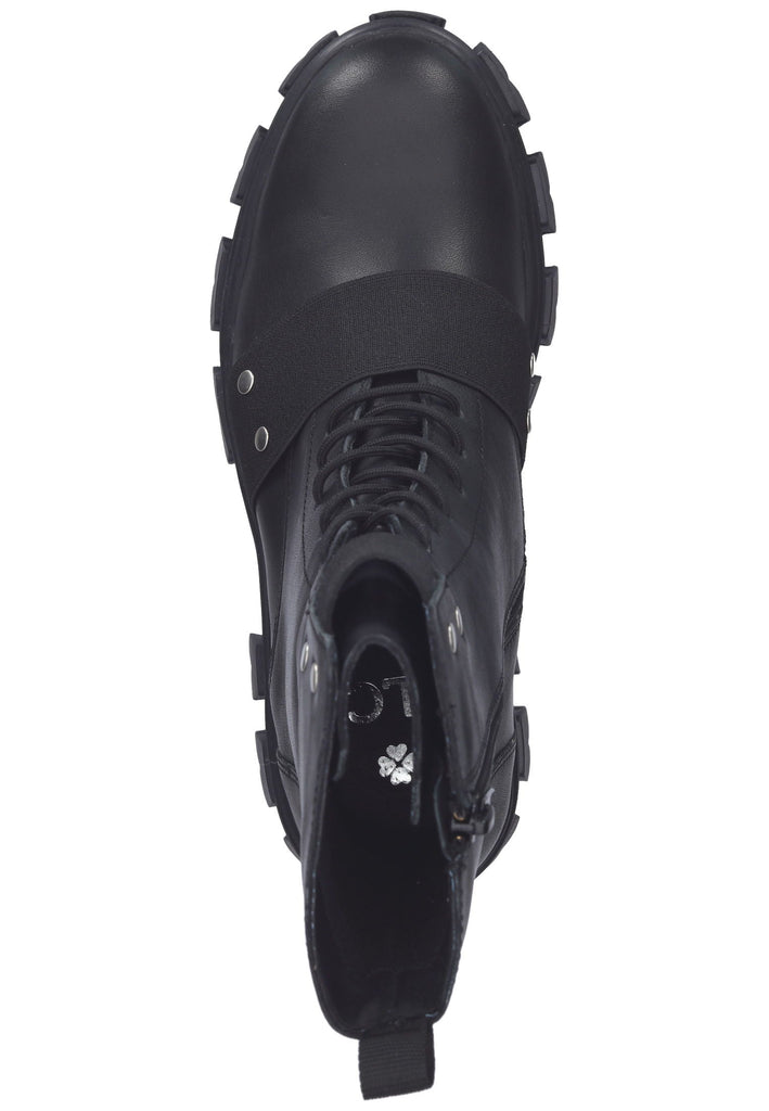 ILC Stiefelette Leder Schwarz