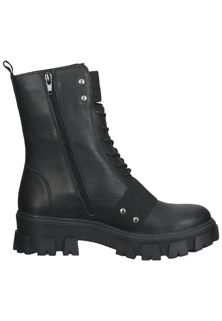 ILC Stiefelette Leder Schwarz