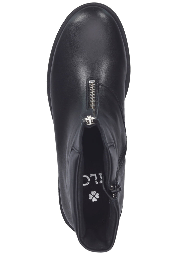 ILC Stiefelette Leder Schwarz