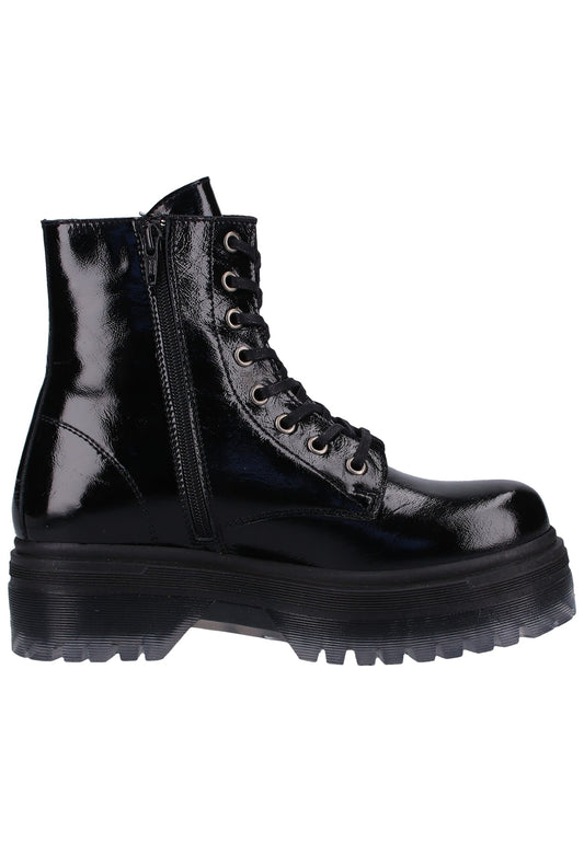 ILC Stiefelette Leder Schwarz