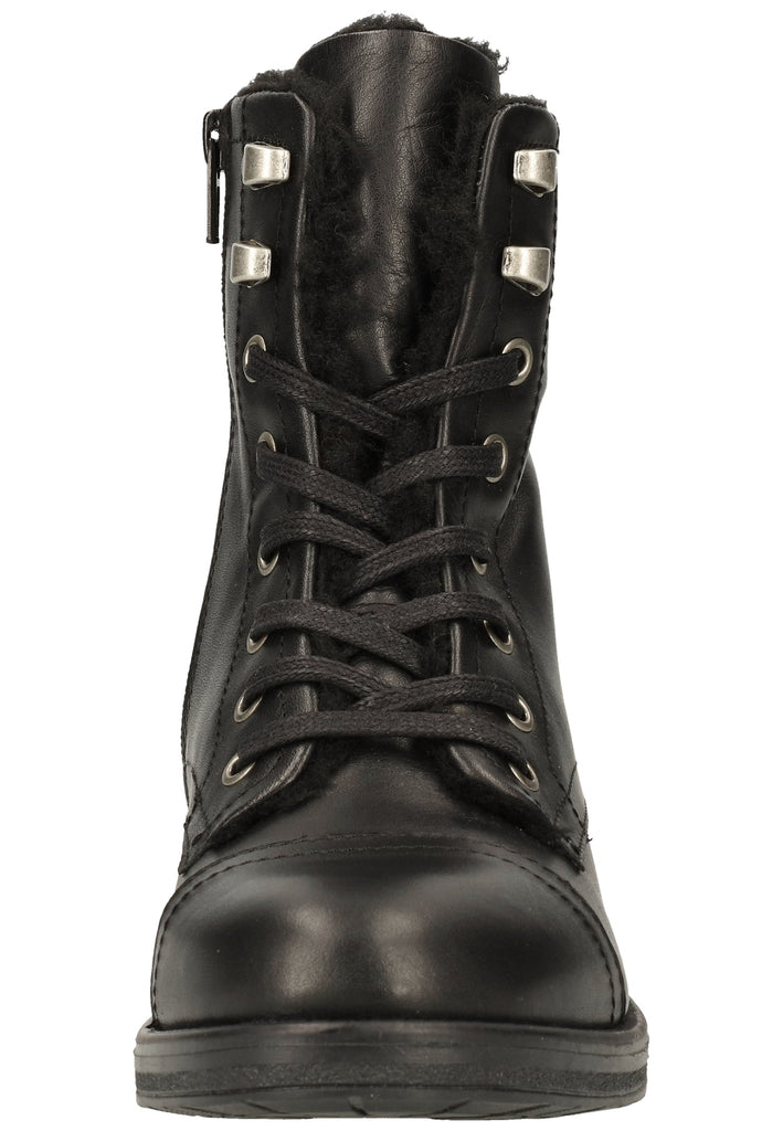 ILC Stiefelette Leder Schwarz