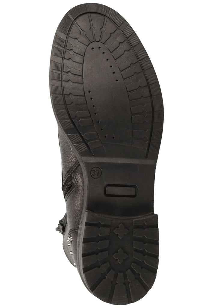 ILC Stiefelette Leder Schwarz