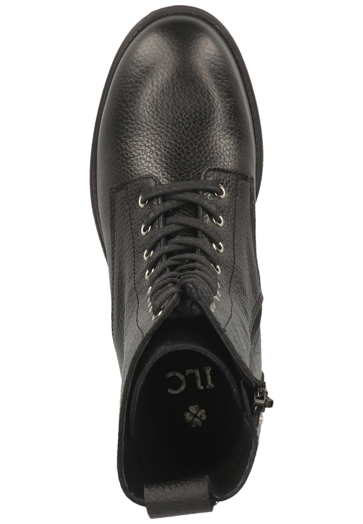 ILC Stiefelette Leder Schwarz