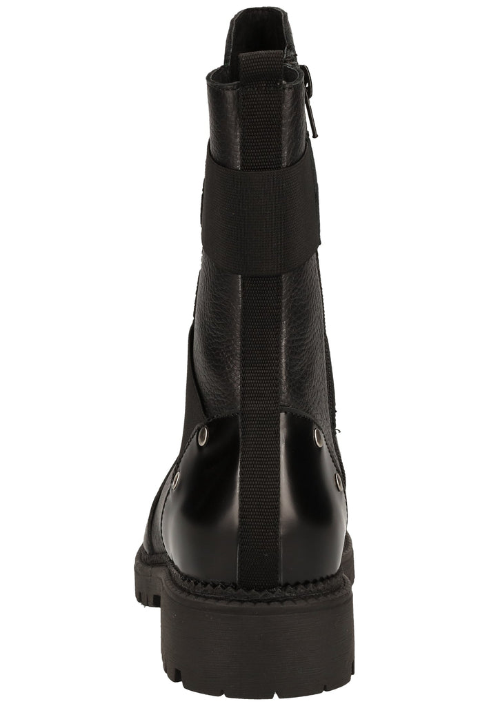 ILC Stiefelette Leder Schwarz