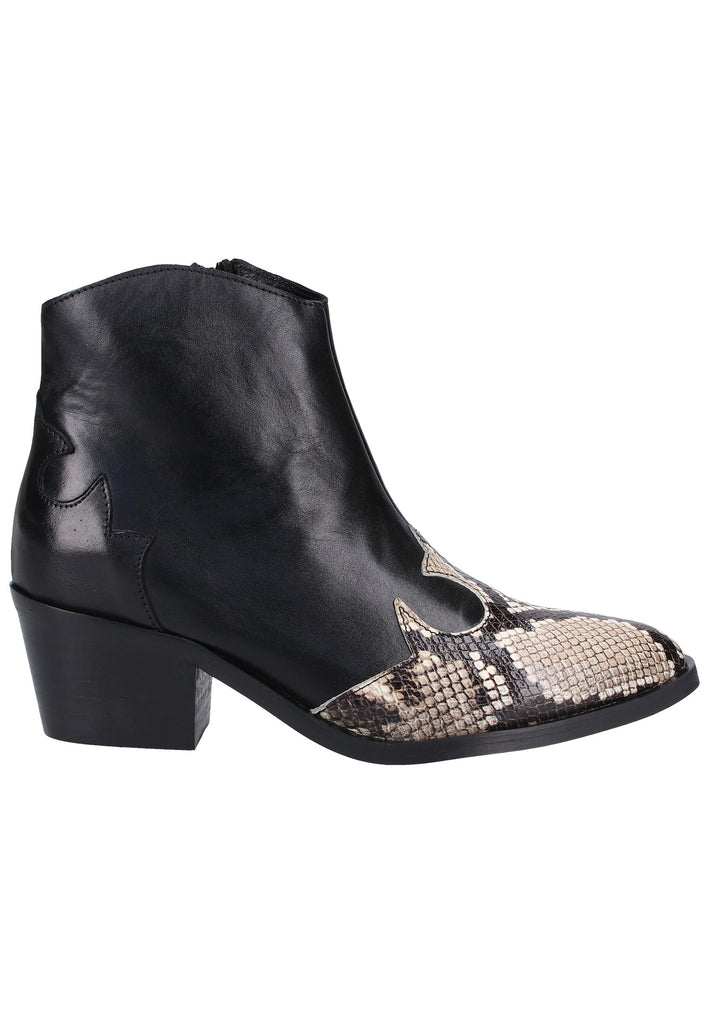 ILC Stiefelette Leder Schwarz