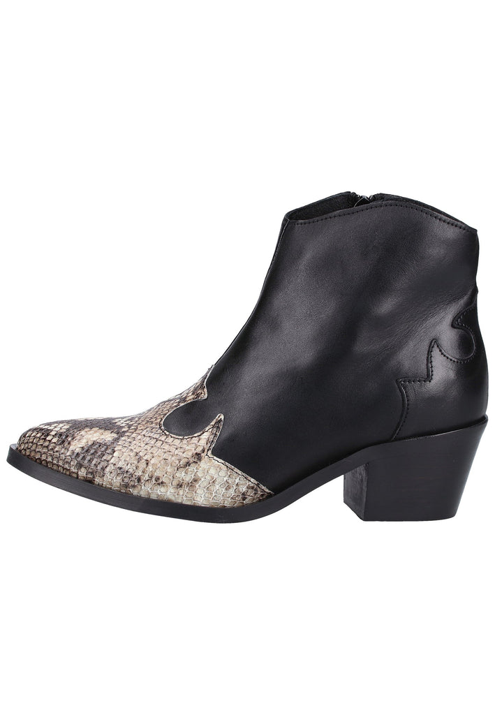 ILC Stiefelette Leder Schwarz