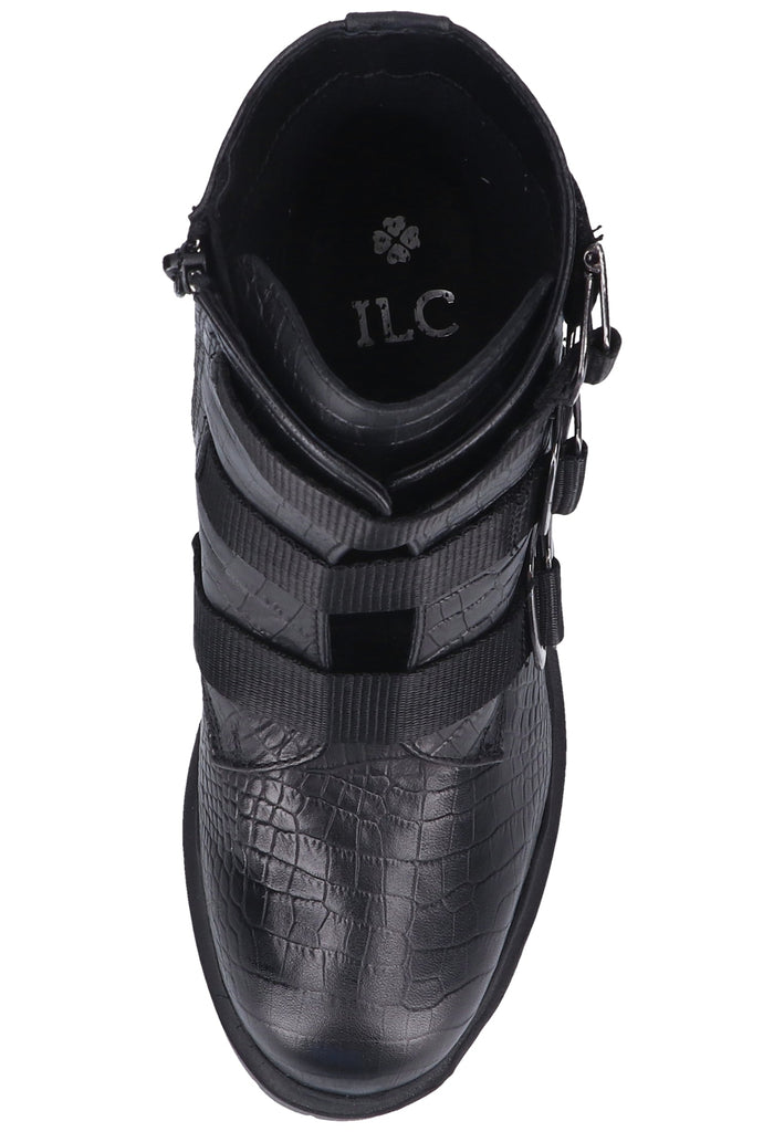 ILC Stiefelette Leder Schwarz