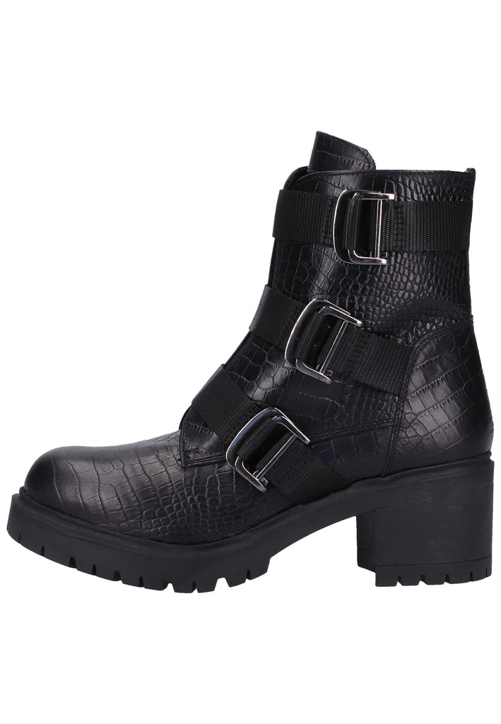 ILC Stiefelette Leder Schwarz
