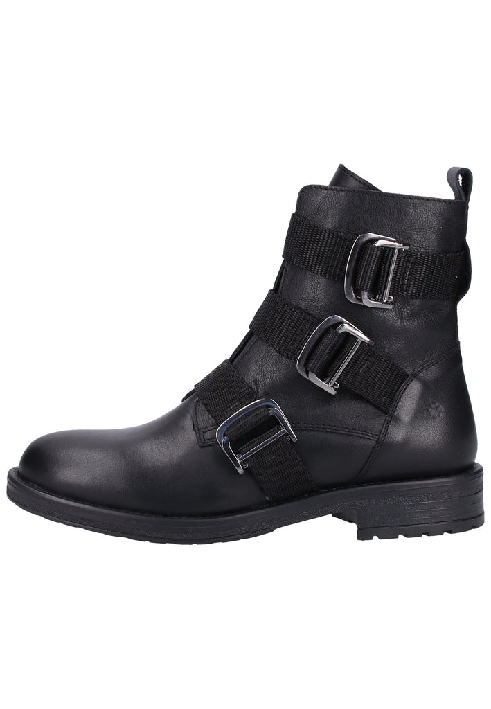 ILC Stiefelette Leder Schwarz