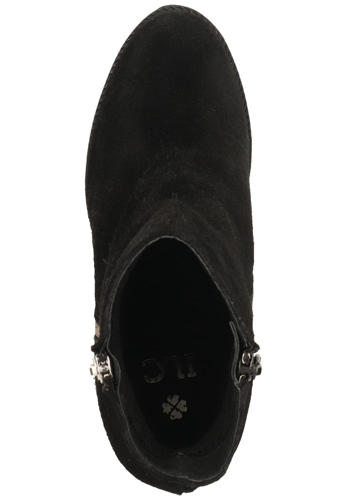 ILC Stiefelette Leder Schwarz