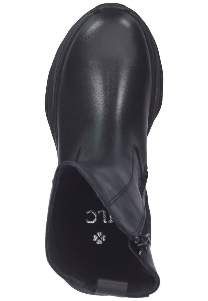 ILC Stiefelette Leder Schwarz