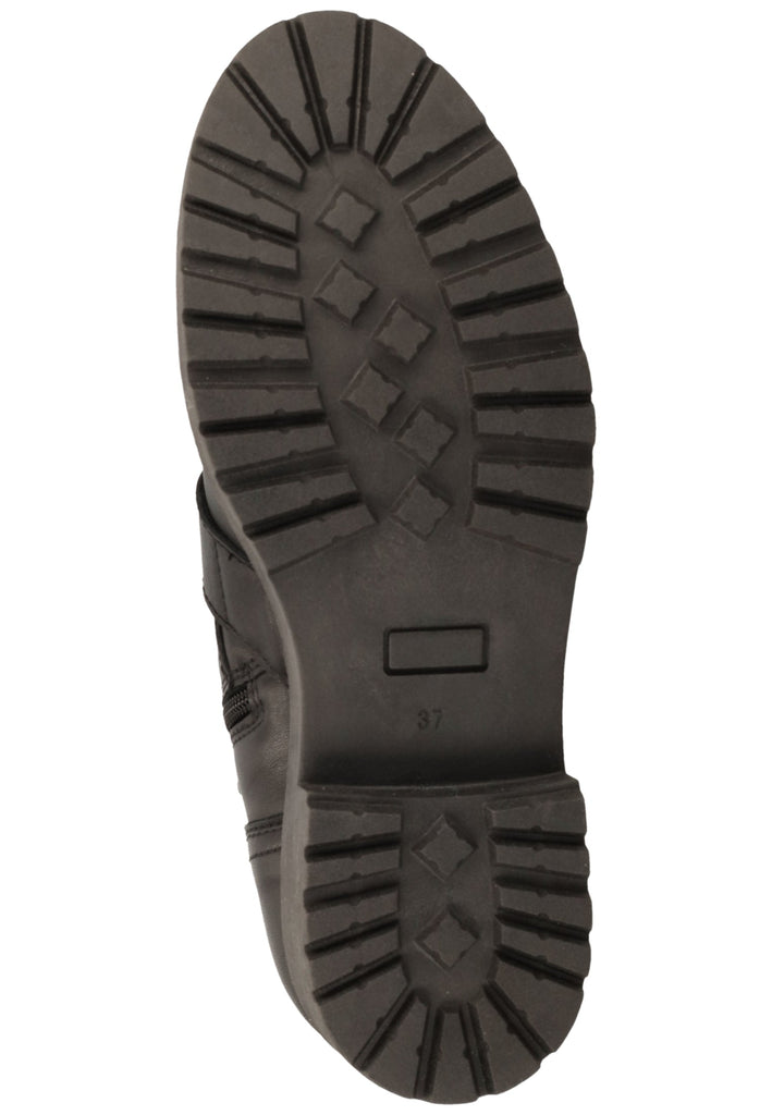 ILC Stiefelette Leder Schwarz/Gold