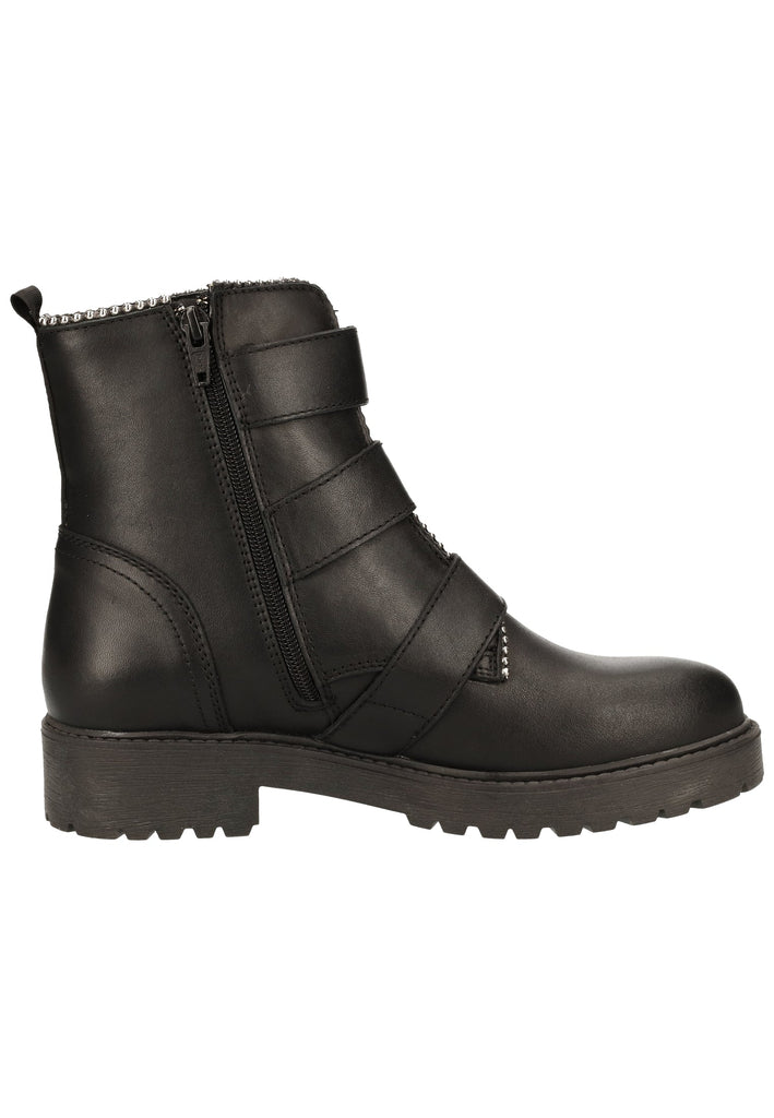 ILC Stiefelette Leder Schwarz/Gold