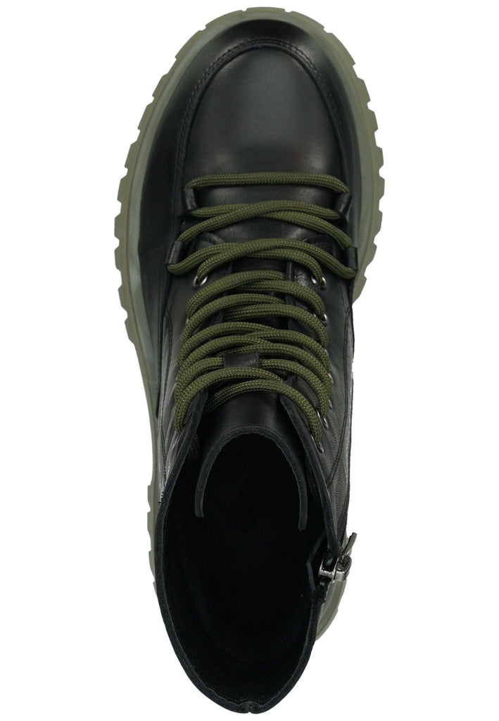 ILC Stiefelette Leder Schwarz Warmfutter