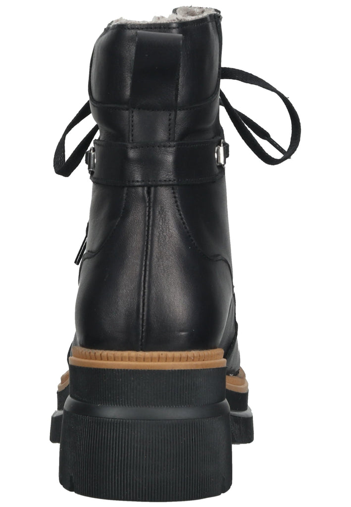 ILC Stiefelette Leder Schwarz Warmfutter