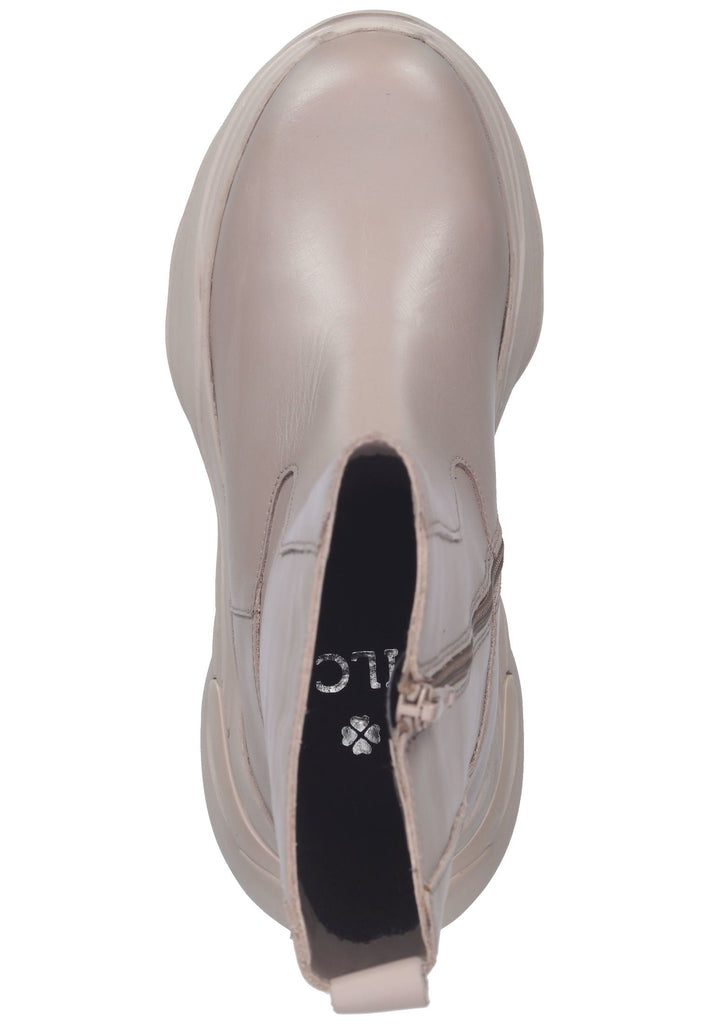 ILC Stiefelette Leder Taupe