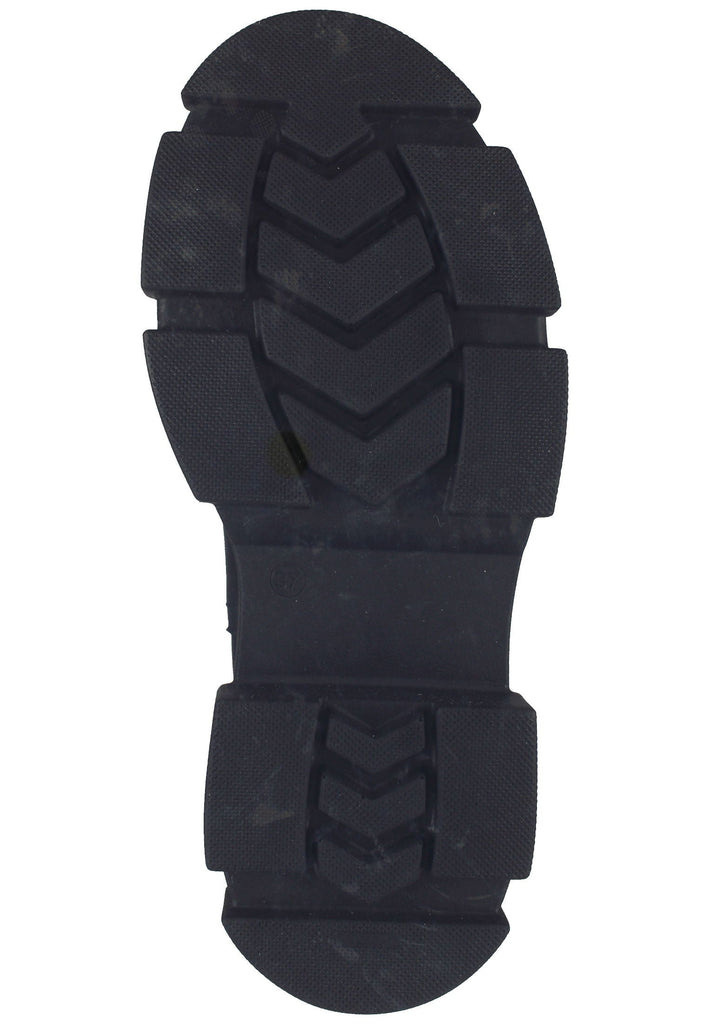 ILC Stiefelette Leder/Textil Schwarz