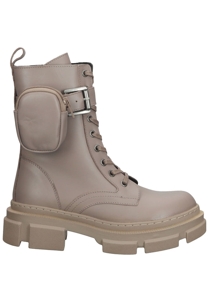 ILC Stiefelette Leder/Textil Taupe