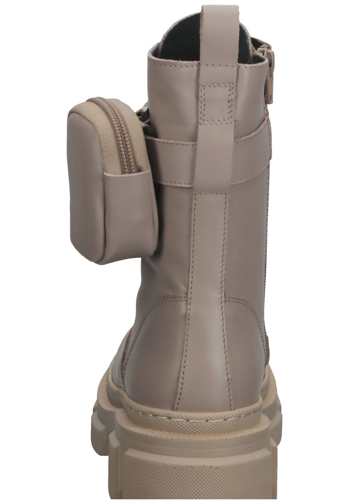 ILC Stiefelette Leder/Textil Taupe