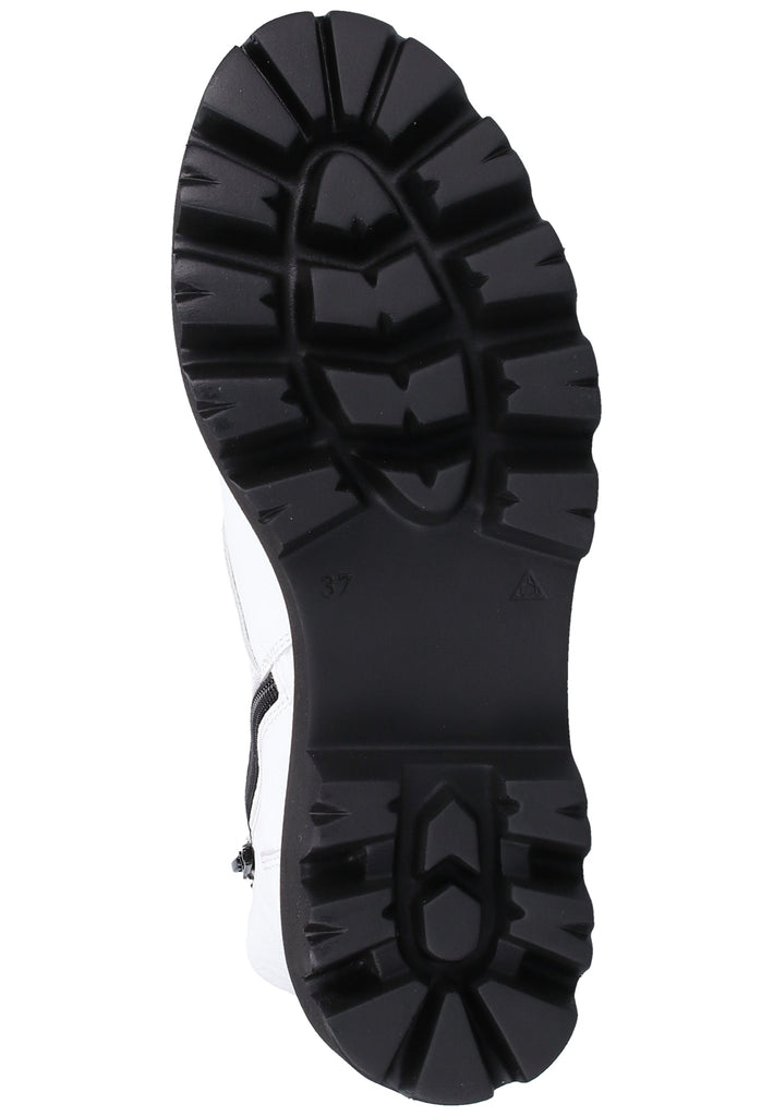 ILC Stiefelette Leder Weiß