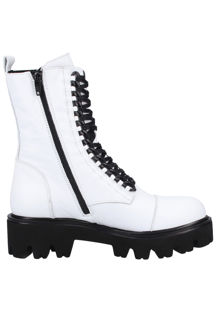 ILC Stiefelette Leder Weiß