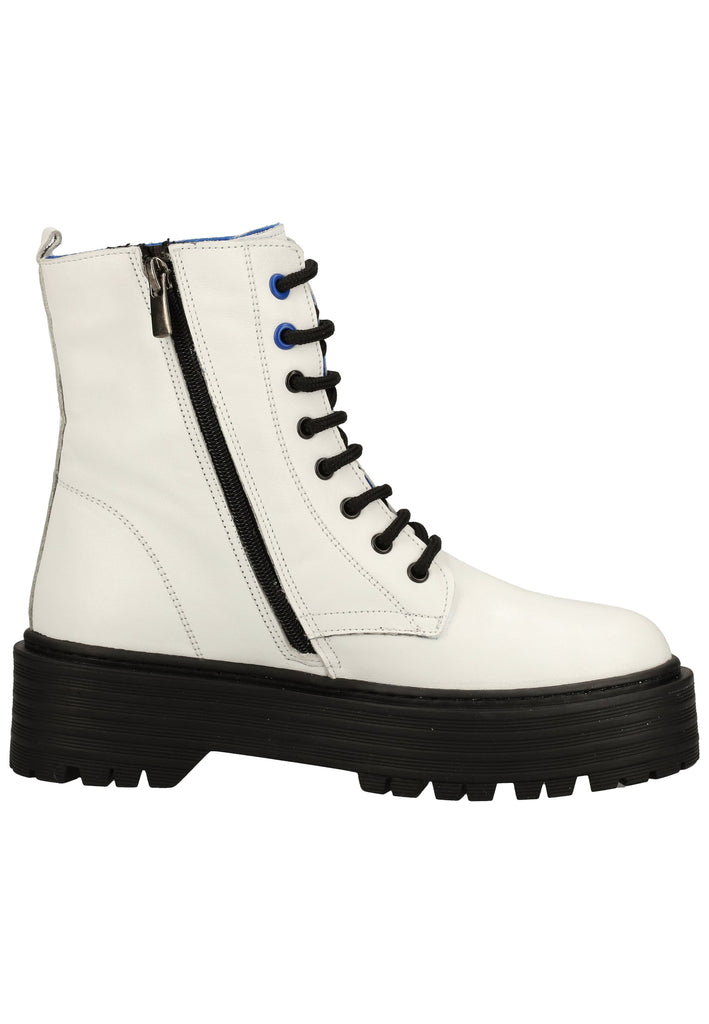 ILC Stiefelette Leder Weiß