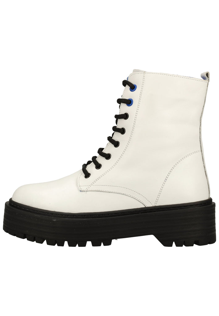 ILC Stiefelette Leder Weiß