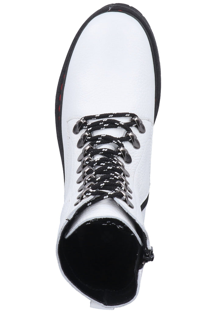 ILC Stiefelette Leder Weiß