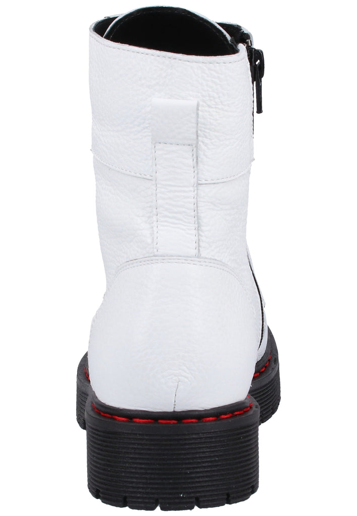 ILC Stiefelette Leder Weiß