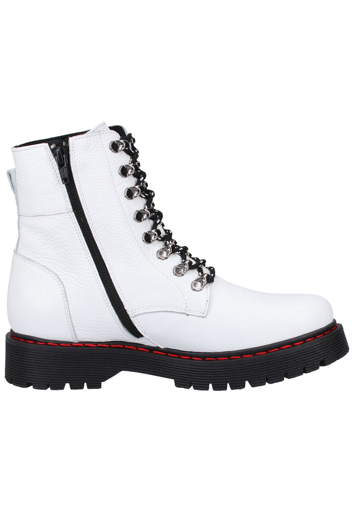 ILC Stiefelette Leder Weiß