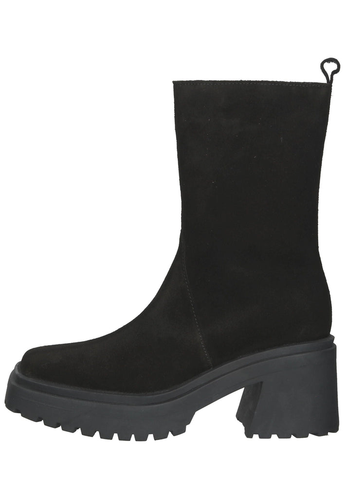 ILC Stiefelette Veloursleder Schwarz
