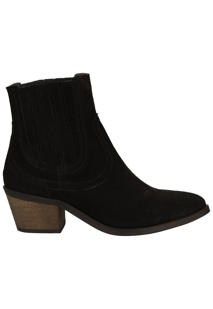 ILC Stiefelette Veloursleder Schwarz