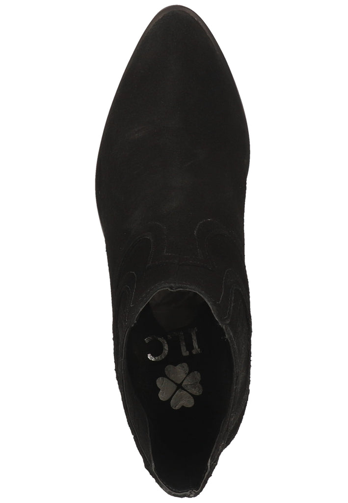 ILC Stiefelette Veloursleder Schwarz
