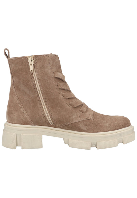 ILC Stiefelette Veloursleder Taupe