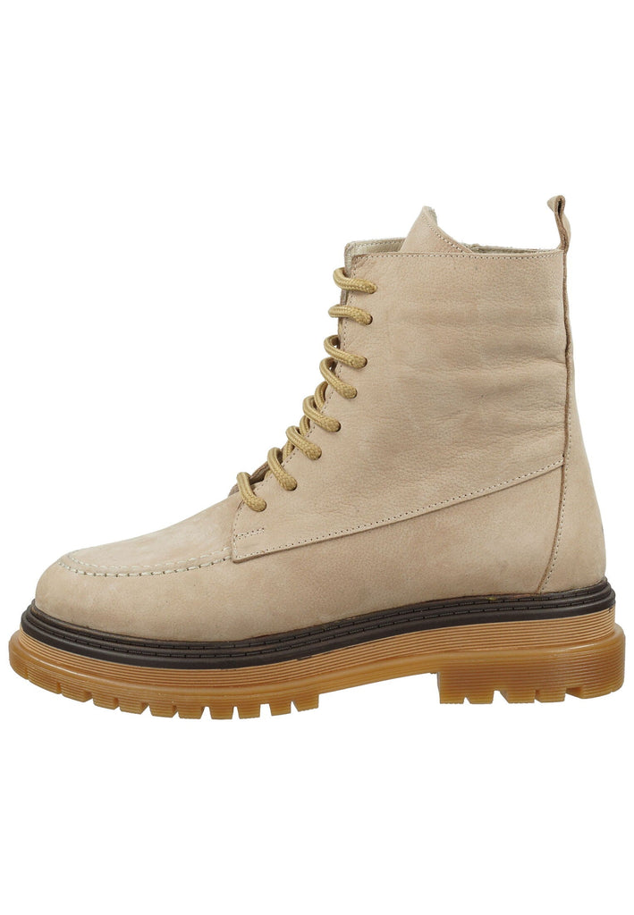Stiefeletten ILC Stiefelette Leder Beige Warmfutter